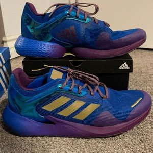 Men’s Adidas Alphatorsion Royal Blue/Purple/Gold